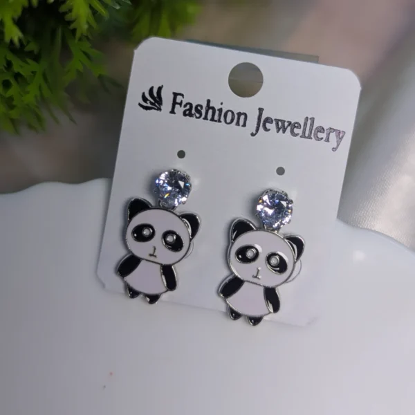 Panda Earring
