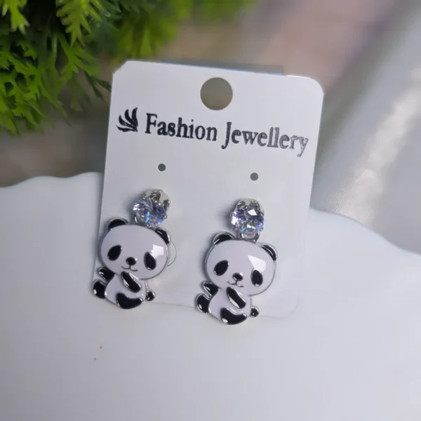 Panda Earring