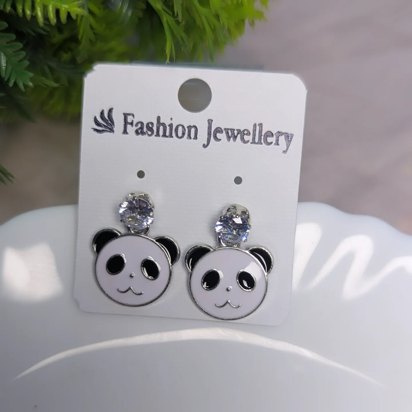 Panda Earring