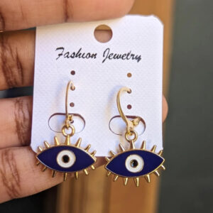 Hoop Evil Eye Earring
