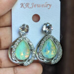 Dual Tone Party Wear Earring