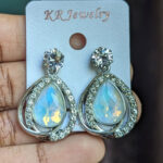 Dual Tone Party Wear Earring
