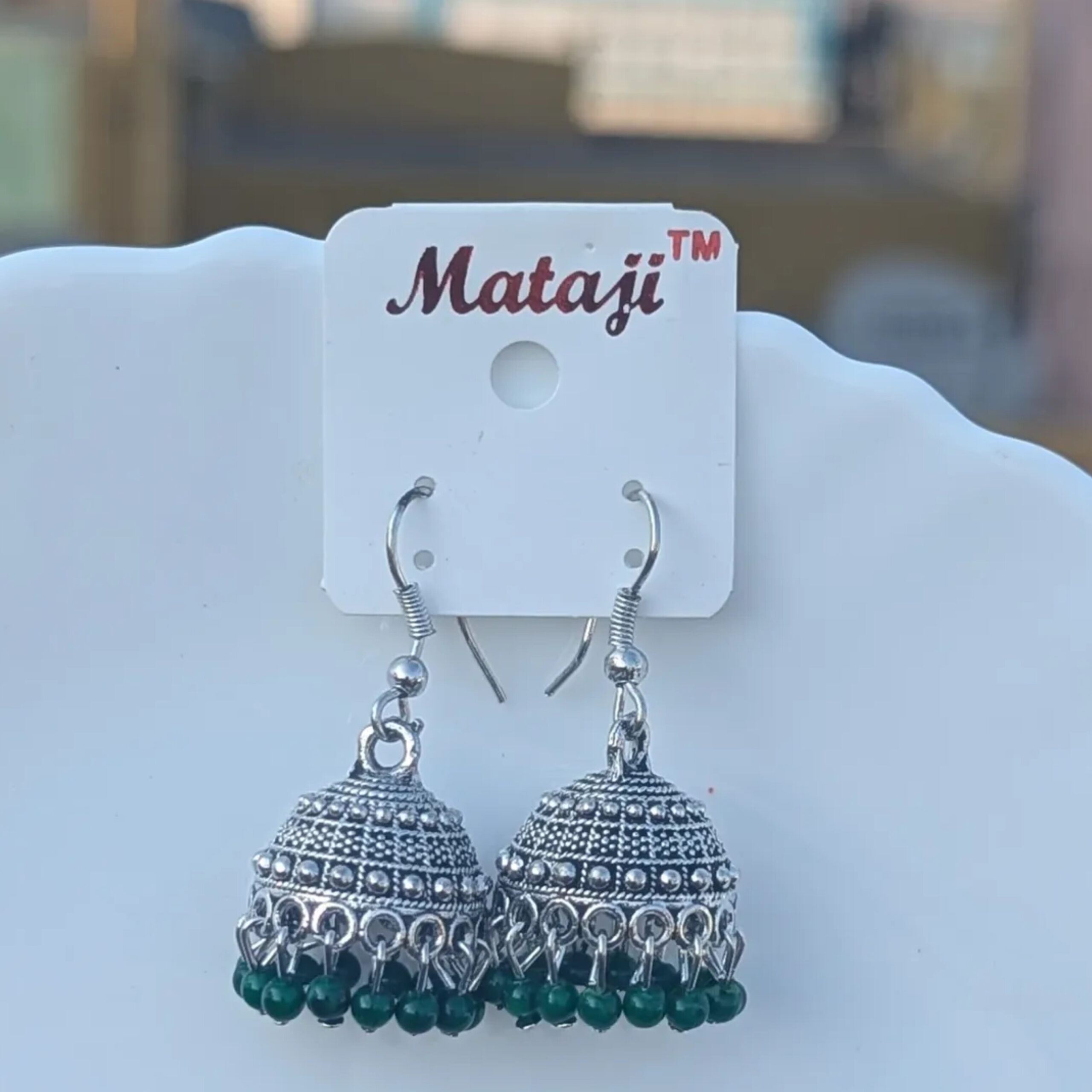 Oxidized Jhumka