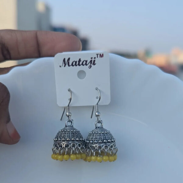 Oxidized Jhumka