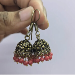 Mehandi Gold Jhumka