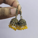 Mehandi Gold Jhumka
