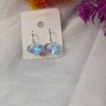 Dual Color Leverback Earring
