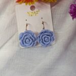 Rose Leverback Earrings