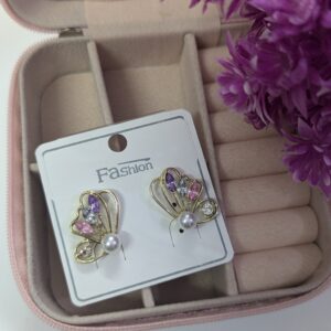 Butterfly korean studs _ Gold