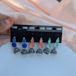 Oxidized Jhumka