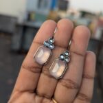 Oxidized Hook Earrings