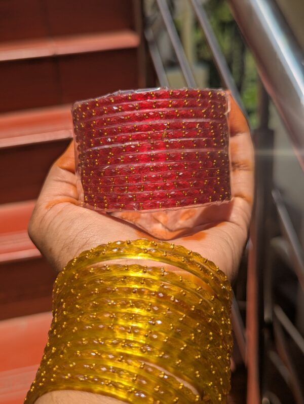 Raindrop Bangle_Red