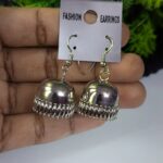 Weightless Silver Jhumka