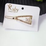 Korean Gold-stone Lock Hair Clips