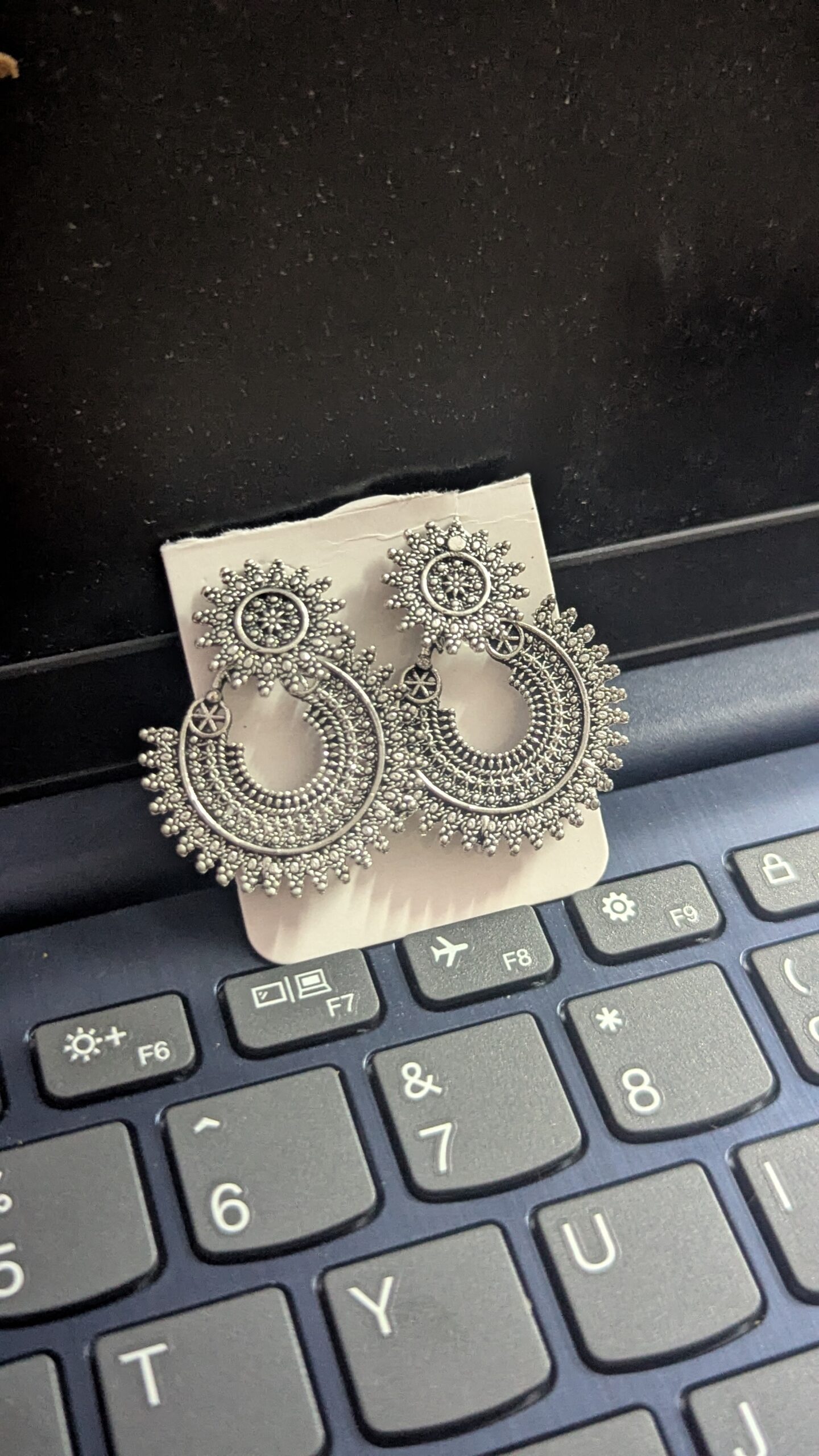 Oxidized Earrings