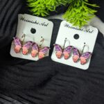 Butterfly Leverback Earrings