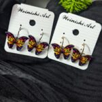 Butterfly Leverback Earrings