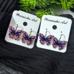 Butterfly Leverback Earrings