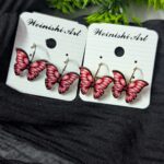 Butterfly Leverback Earrings
