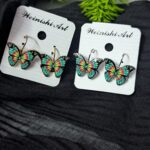 Butterfly Leverback Earrings