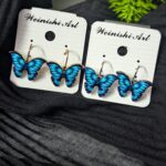 Butterfly Leverback Earrings