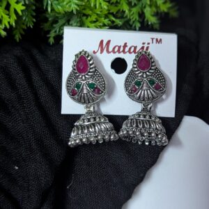 Silver Traditional Jhumka