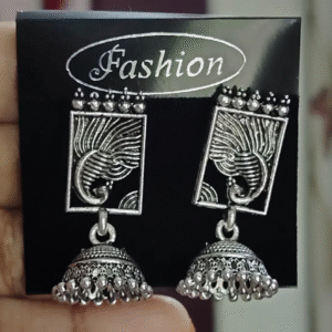 Silver Jhumka