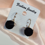 Single Stone Leverback Earrings