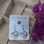 Pearl Leverback Earrings
