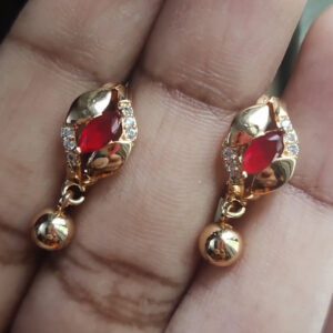 Gold Look Alike Earring_Anti Tarnish