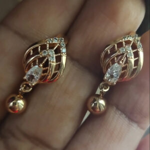 Gold Look Alike Earring_Anti Tarnish