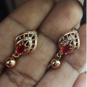 Gold Look Alike Earring_Anti Tarnish