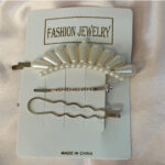 Korean Hair Clips Card