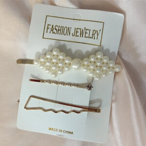 Korean Hair Clips Card