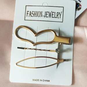 Korean Hair Clips Card