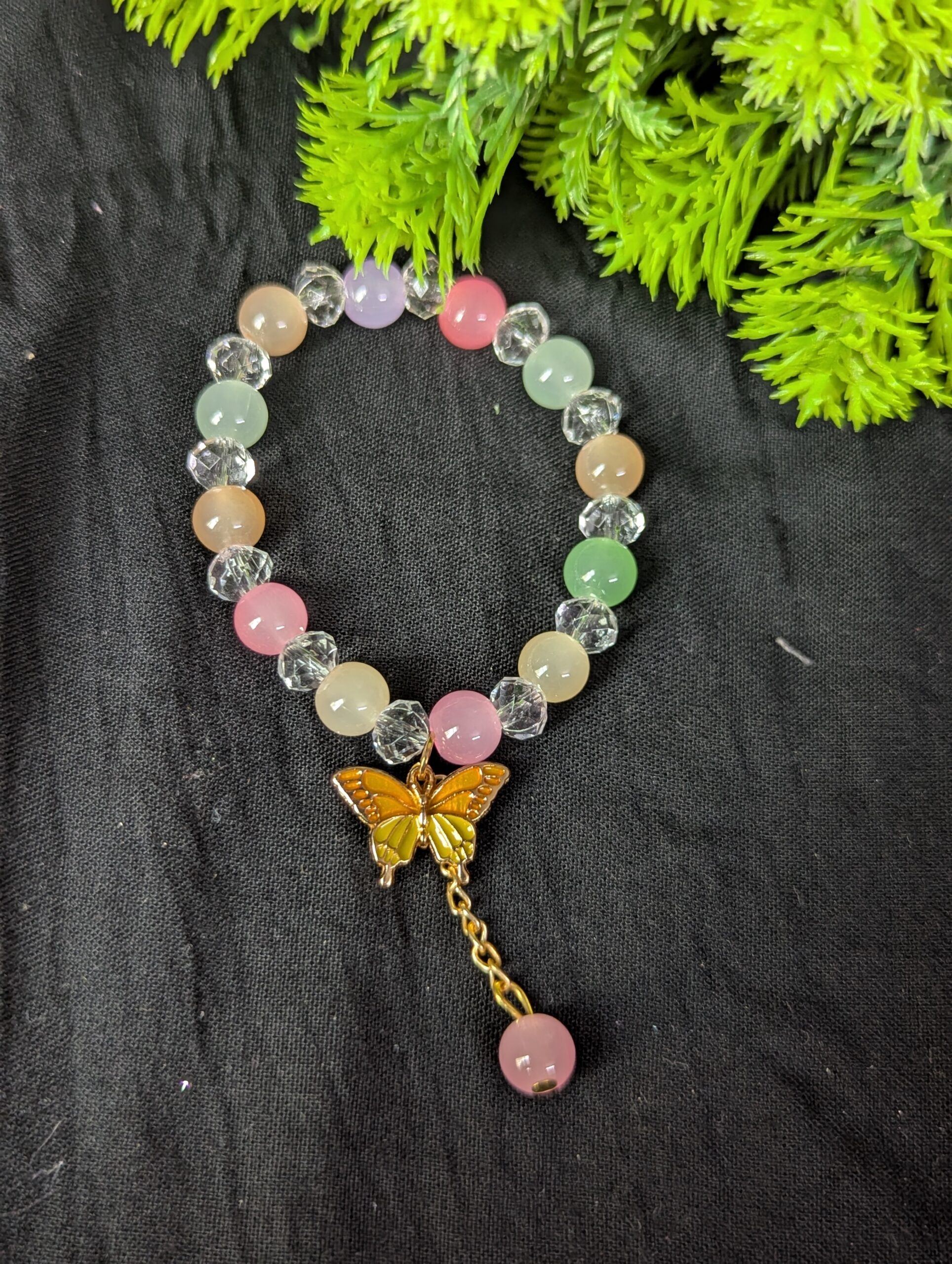 Butterfly Beads Bracelet