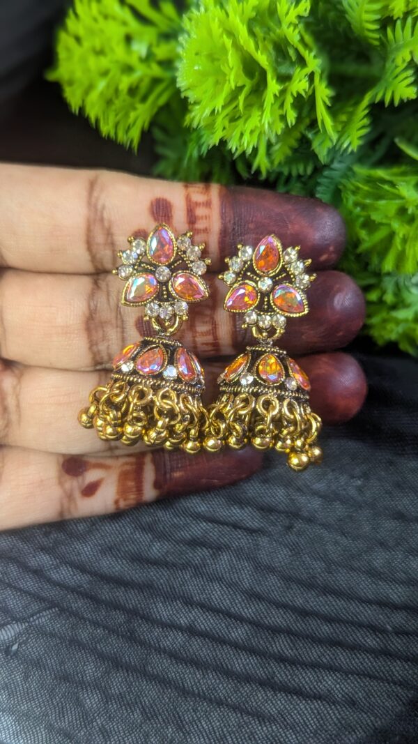 Dual - Color Jhumka