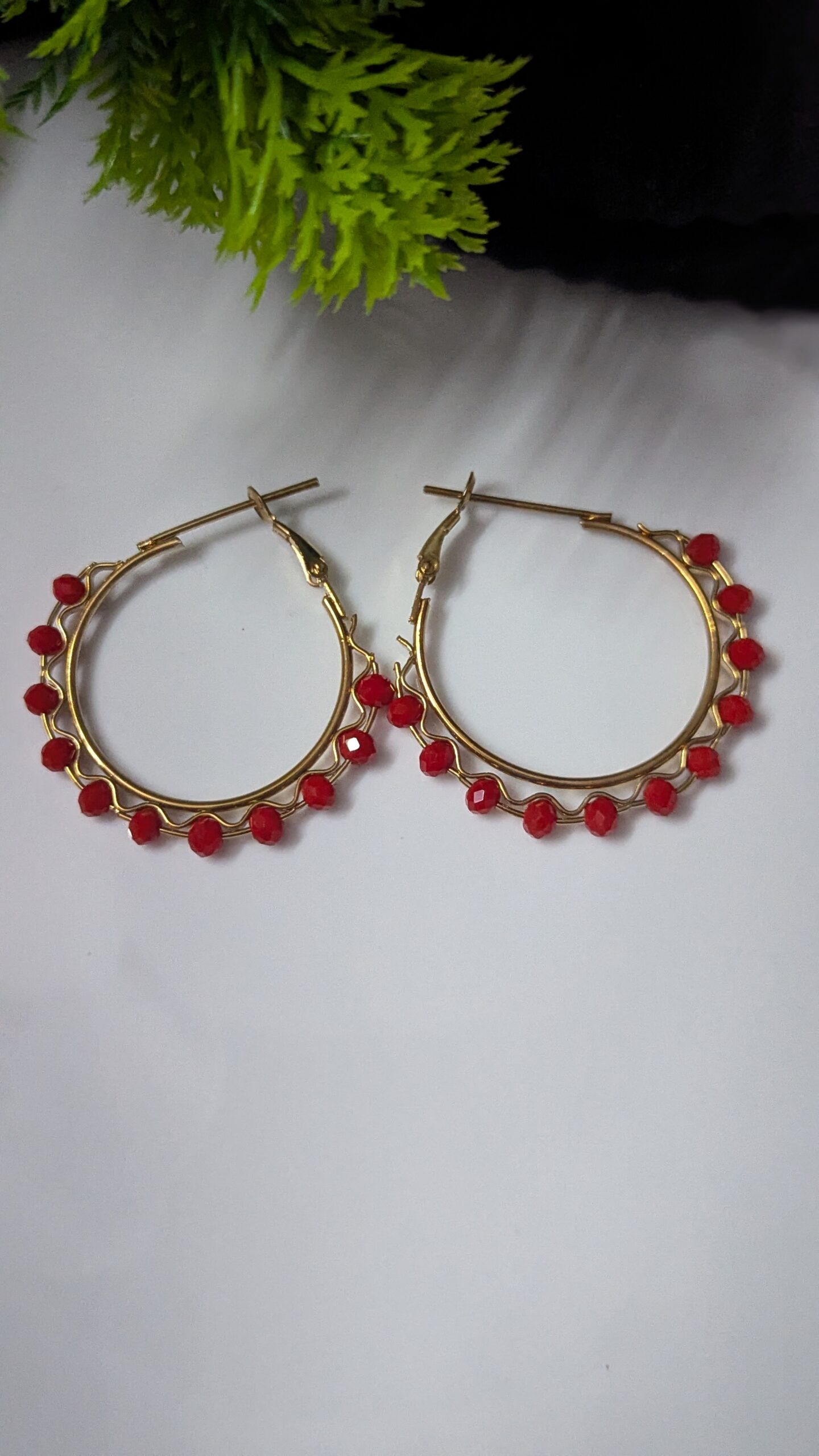 Beads Hoop Earring