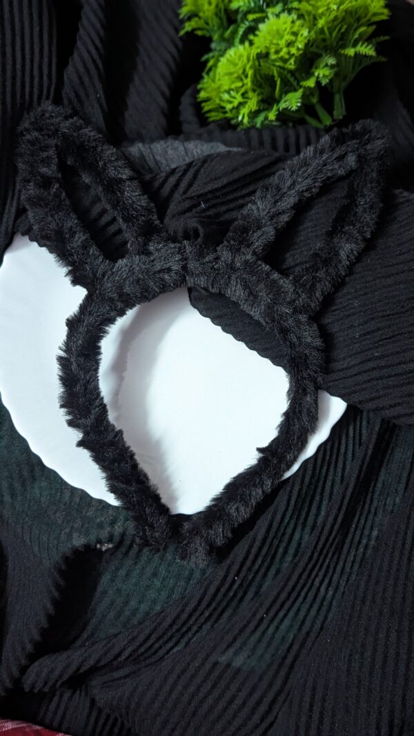 Kids Fluffy fur Cat Headband