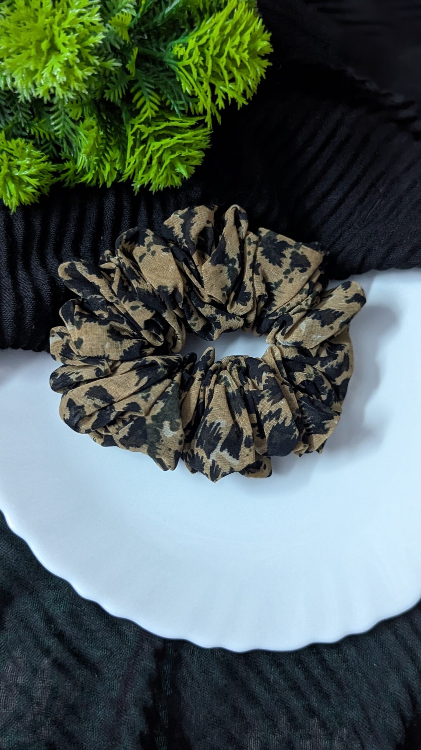 Animal Print Scrunchies _ Large size