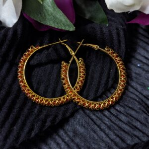 Beads Hoop Earring_Big size
