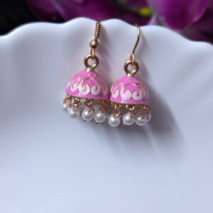 Meenakari Jhumka_Smalll Size