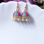 Meenakari Jhumka_Smalll Size