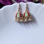 Meenakari Jhumka_Smalll Size