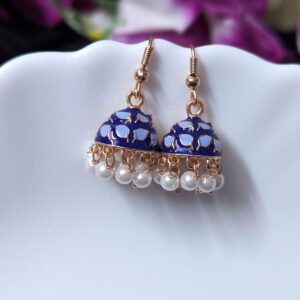 Meenakari Jhumka_Smalll Size