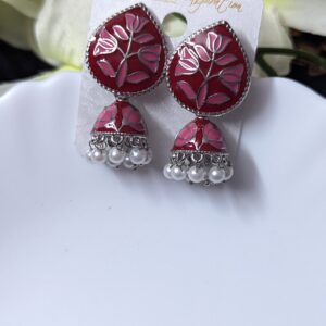 Meenakari Jhumka