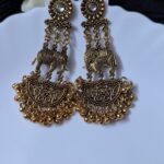 Elepant Long Earring