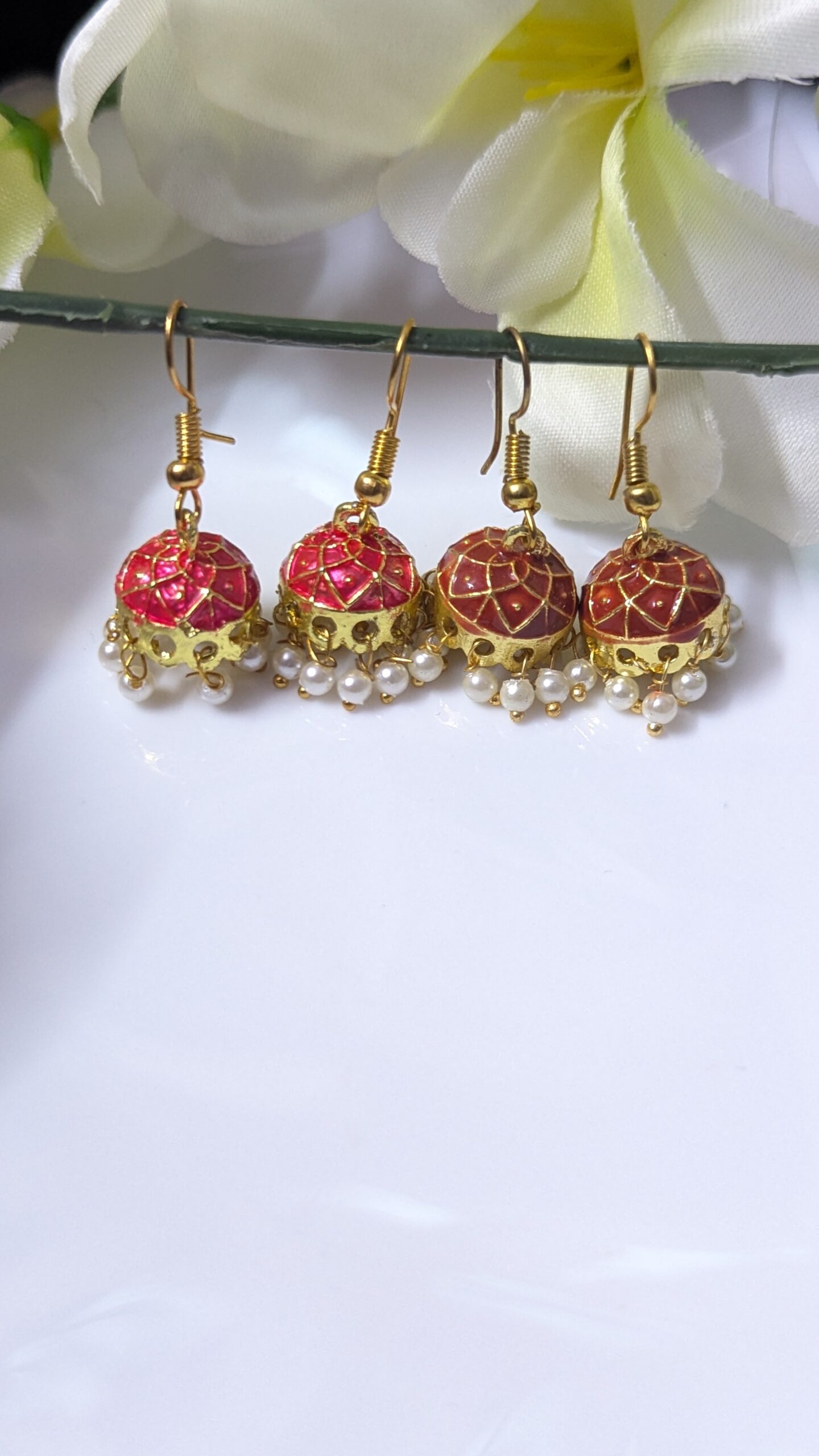 Meenakari Hook Earring_Small