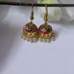 Meenakari Hook Jhumka_Small