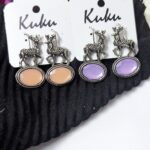 Deer German Silver Earring